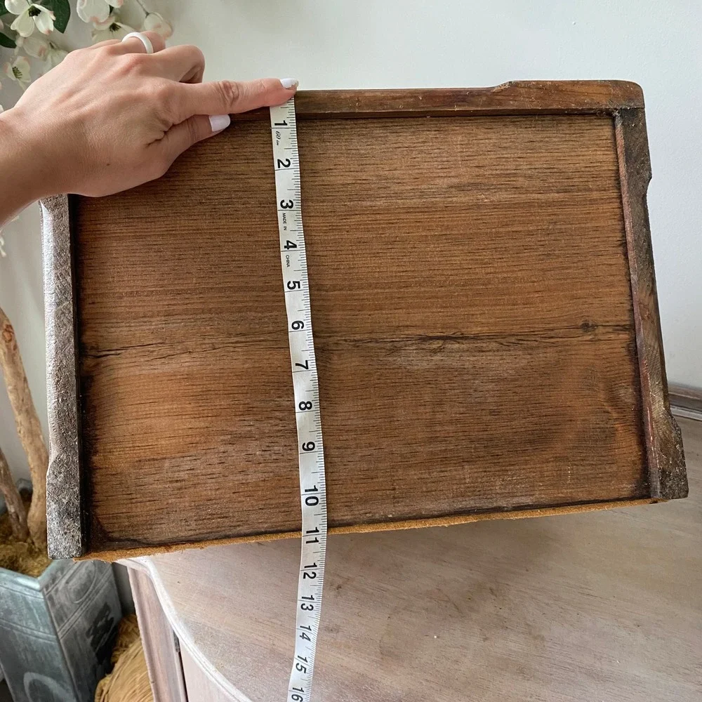 Vintage Farmhouse Bread Box 10